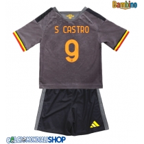 Maglie da calcio AS Roma Santiago Castro #9 Terza Maglia Bambino 2026-27 Manica Corta + Pantaloni corti)
